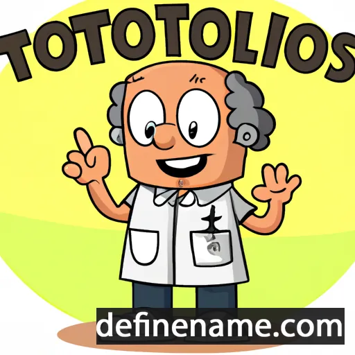 cartoon of the name Theofilos