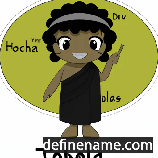 cartoon of the name Theokleia