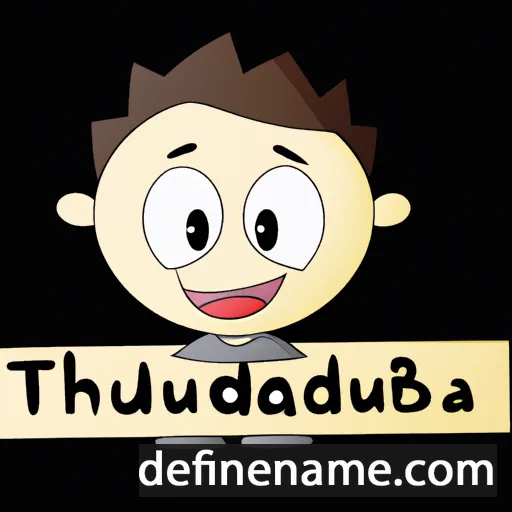 cartoon of the name Thibaud