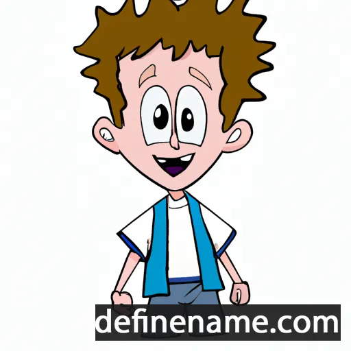 cartoon of the name Thomas