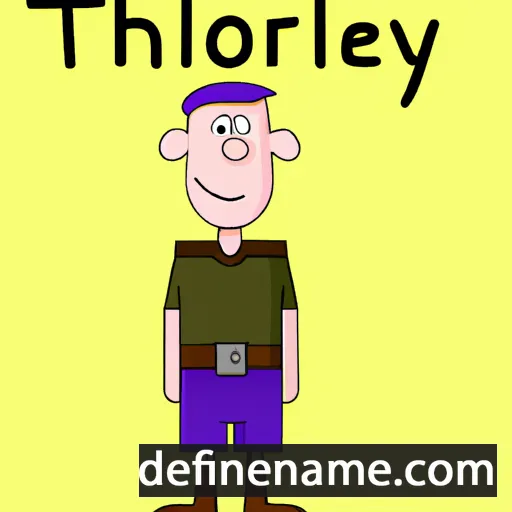 cartoon of the name Thorley