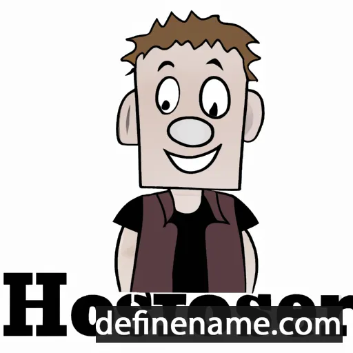 cartoon of the name Thorsten