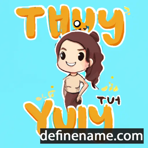 Thùy cartoon