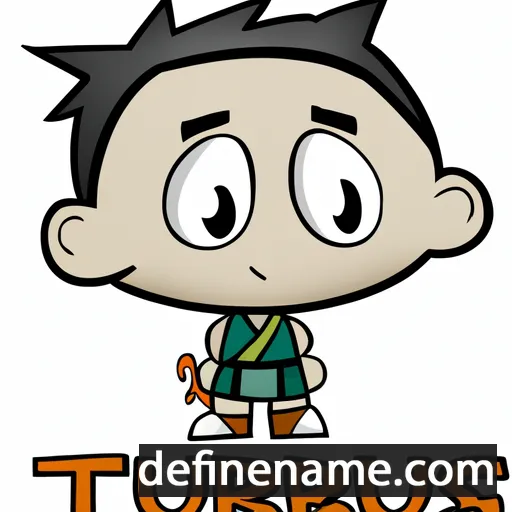 cartoon of the name Tiberius