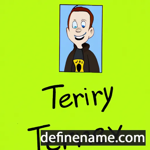 cartoon of the name Tierney