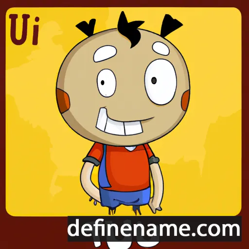 cartoon of the name Tiiu