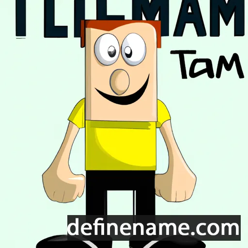 cartoon of the name Tilman