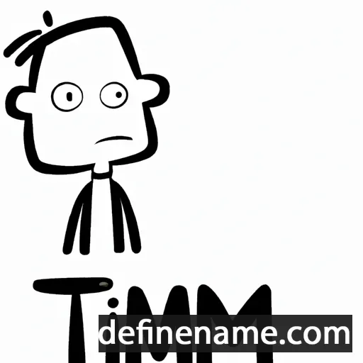 cartoon of the name Tim