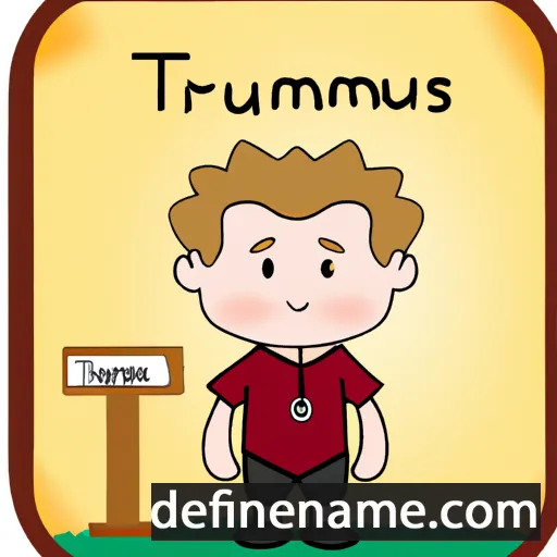 cartoon of the name Timaeus