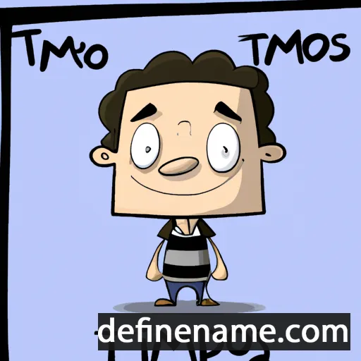 cartoon of the name Timaios