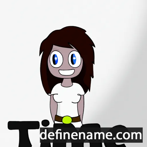 cartoon of the name Timée