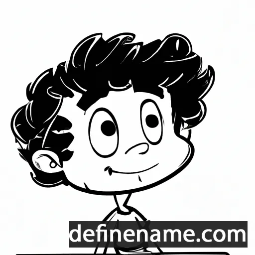 cartoon of the name Timoteo