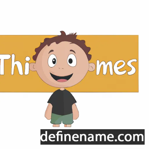 cartoon of the name Timotheos