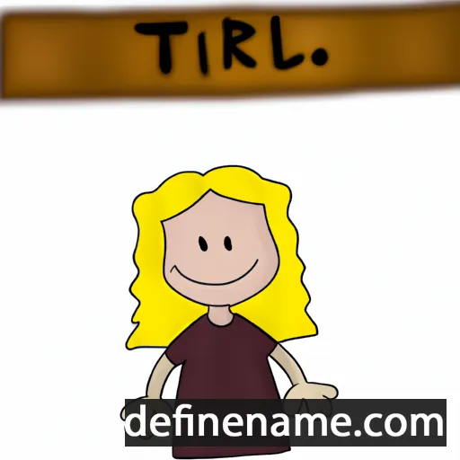 Tiril cartoon