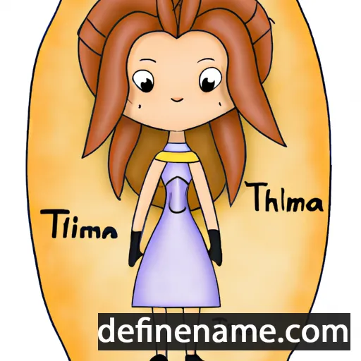 cartoon of the name Titania