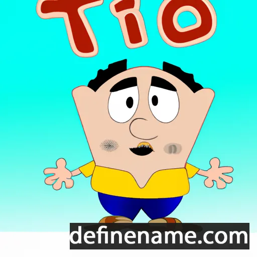 cartoon of the name Tito