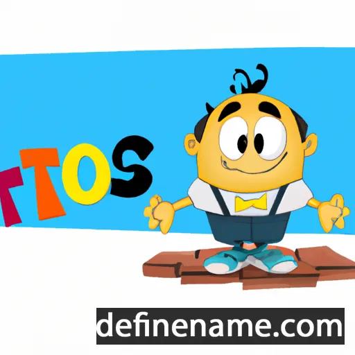 cartoon of the name Titos