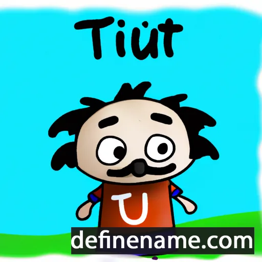 cartoon of the name Titu