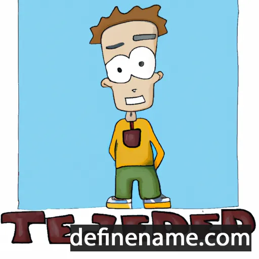 cartoon of the name Tjeerd