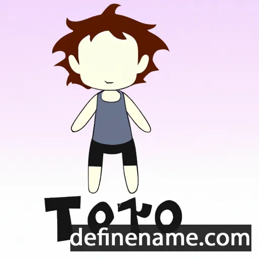 cartoon of the name Tōru