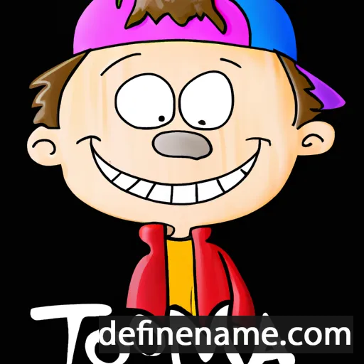 cartoon of the name Tom