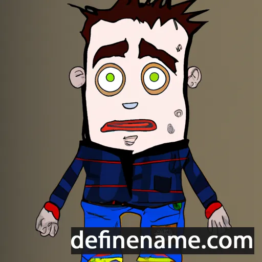 cartoon of the name Tomas