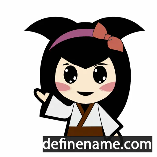 cartoon of the name Tomoko