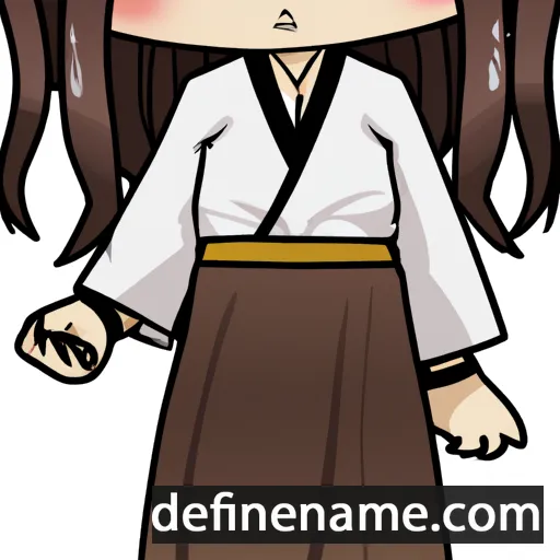 cartoon of the name Tomomi