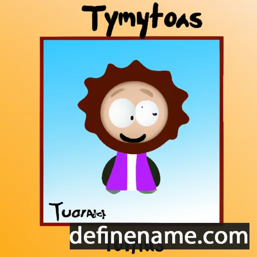 cartoon of the name Tomyris