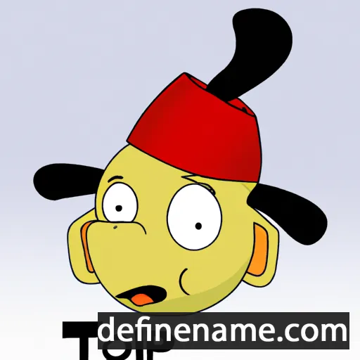 cartoon of the name Topi