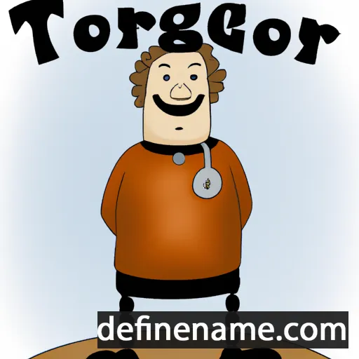 cartoon of the name Torborg