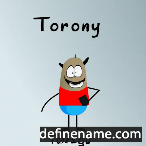 cartoon of the name Torgny