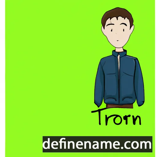 cartoon of the name Torin