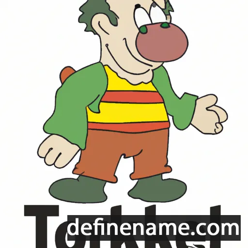 cartoon of the name Torkel