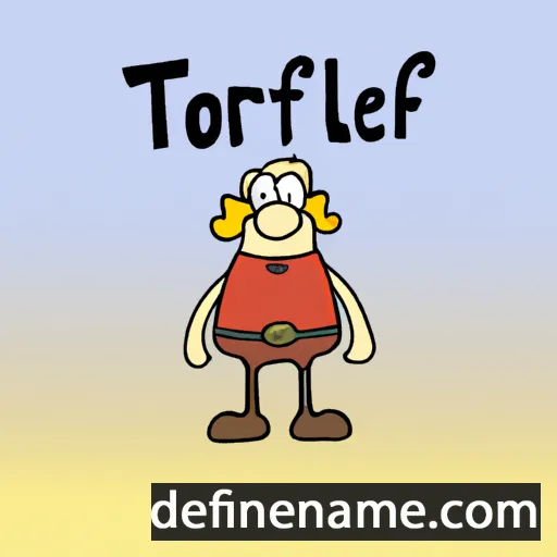 Torleif cartoon