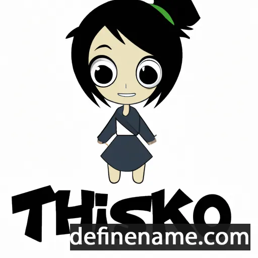 Toshiko cartoon