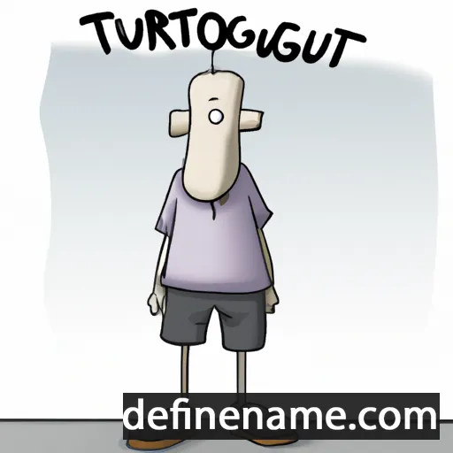 cartoon of the name Traugott