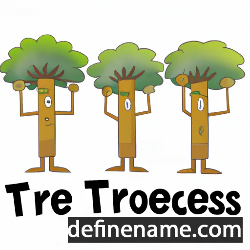 Trees cartoon