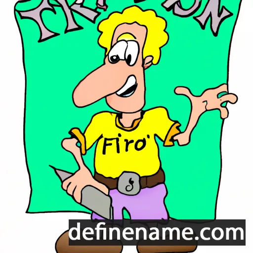 Trifon cartoon