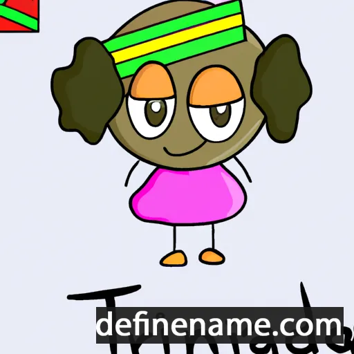 cartoon of the name Trinidad