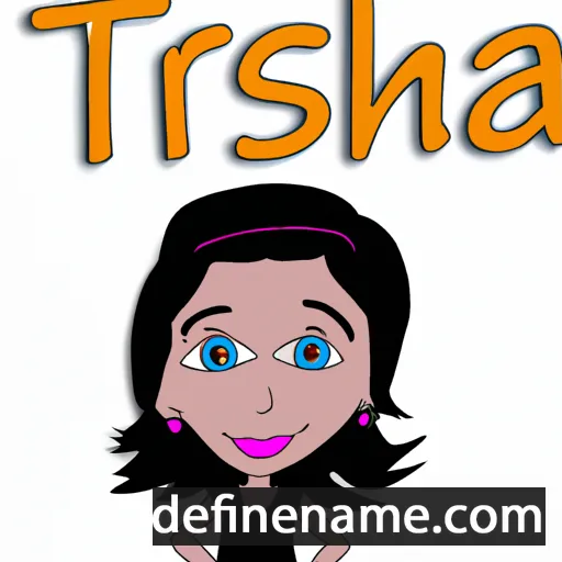 Trisha cartoon