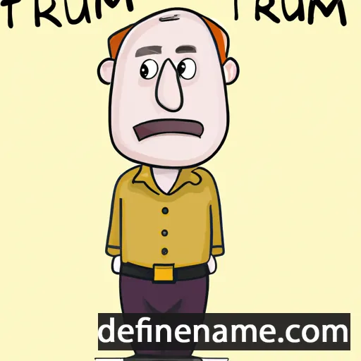 cartoon of the name Truman