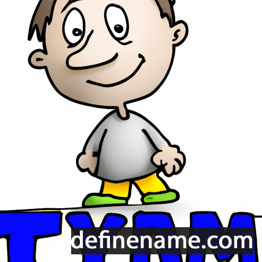 cartoon of the name Trym