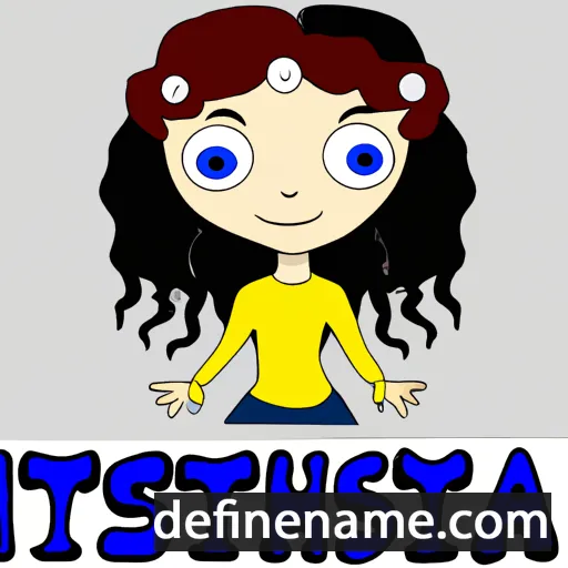 cartoon of the name Tsetsiliya