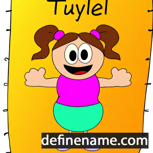 cartoon of the name Tülay