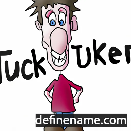 cartoon of the name Tucker