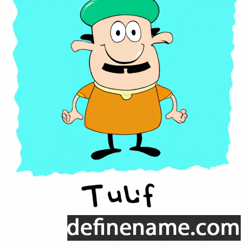 cartoon of the name Tufayl