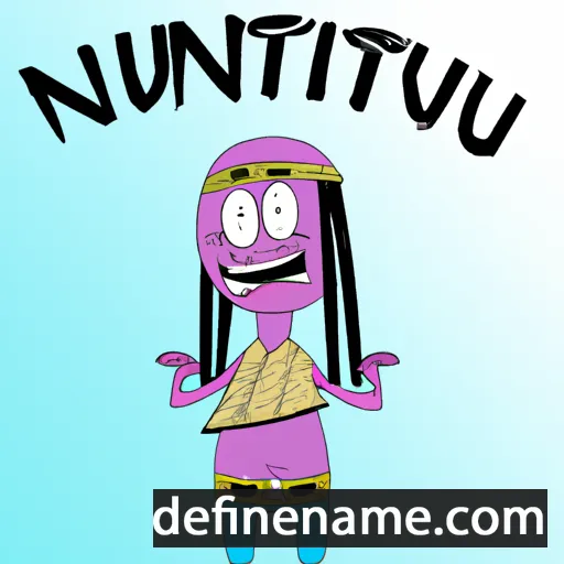 cartoon of the name Tukulti-Ninurta