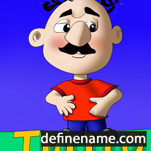 cartoon of the name Tullio