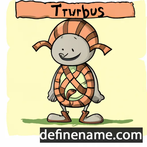 Turibius cartoon